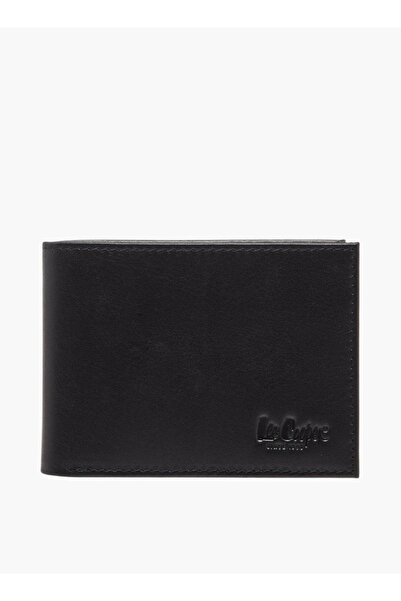 Lee Cooper Solid Bi-Fold Wallet - H 8.4 x W 2 x 11 cms