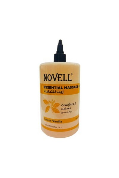 Novell Organic Massage Oil | Sweet Vanilla Sj| 500 Ml