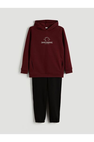 LC Waikiki LCW Kids Kapüşonlu Erkek Çocuk Eşofman Takım