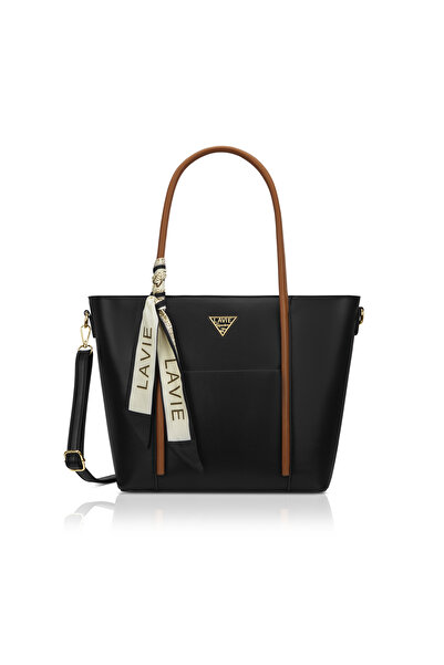LAVIE SIGNATURE حقيبة توت كبيرة نسائية من سانت جورج (أسود)