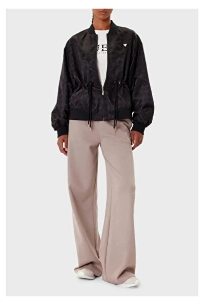 Guess Aop Kadın Siyah Aktif Ceket V5YL11WHFU0-FJ4Q