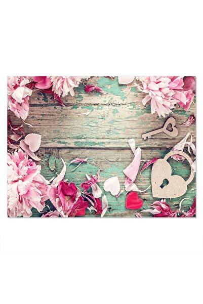 MAPLE LEAF لوحة فنية جدارية مطبوعة بإطار من القماش مقاس 30×40 سم