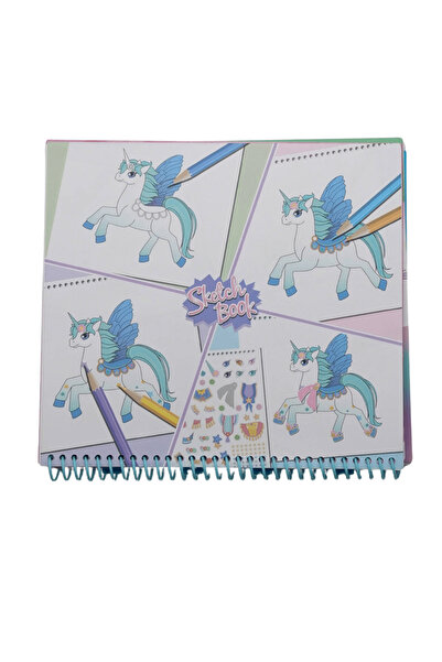 Gıpta Style on Find Your Wings Sketch Portfolio Set Magic Wings Design Notebook Set K9017