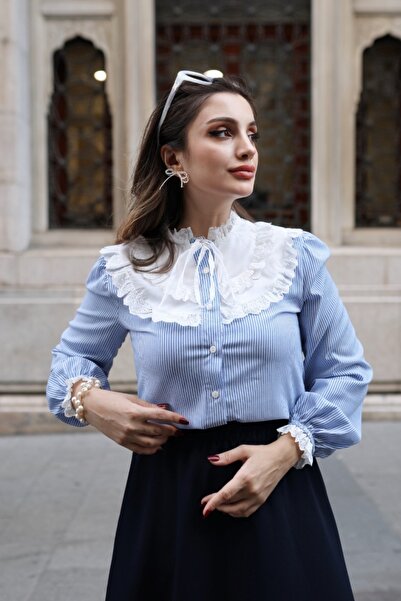 Poliyance Poll Michel Açık Mavi Gömlek