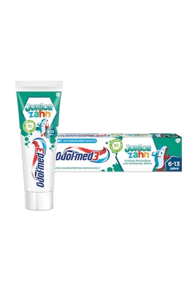 odol-med3 Toothpaste for children, Junior, 75 ml, for ages 6-13