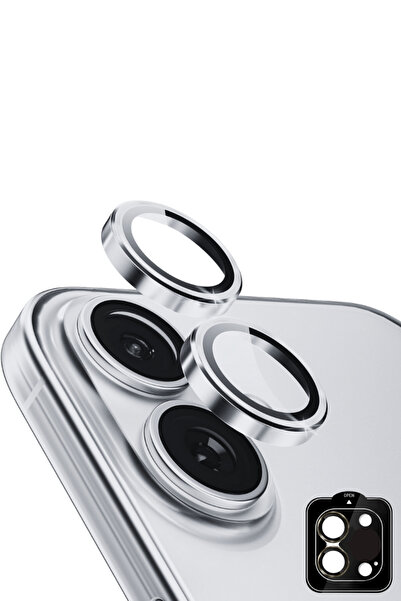 Evax (Safir) iPhone 17 Uyumlu Kolay Kurulum Aparatlı Alüminyum Çerçeveli 9H C...