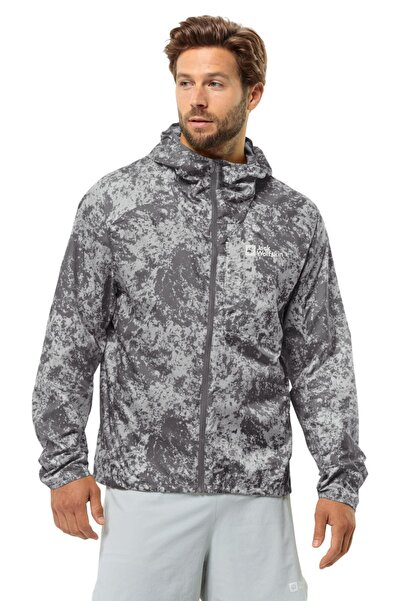 Jack Wolfskin 1307861 Prelight Wind Jkt M Gri Erkek Ceket