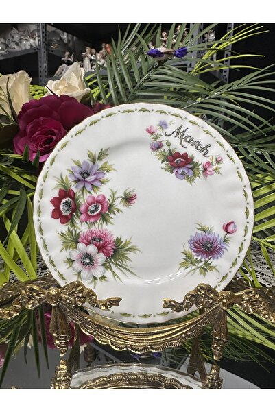 Royal Albert aylar serisi mart ayı pasta tabak