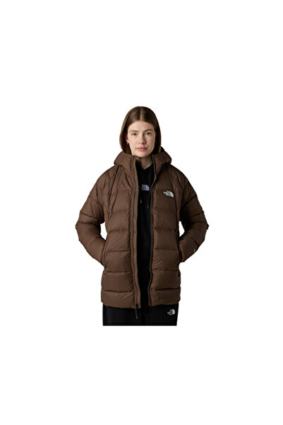 THE NORTH FACE W Hyalite down Parka Women's Outdoor Parka (600 Fill Power Goose down) Nf0A8E741Oi1 Brown