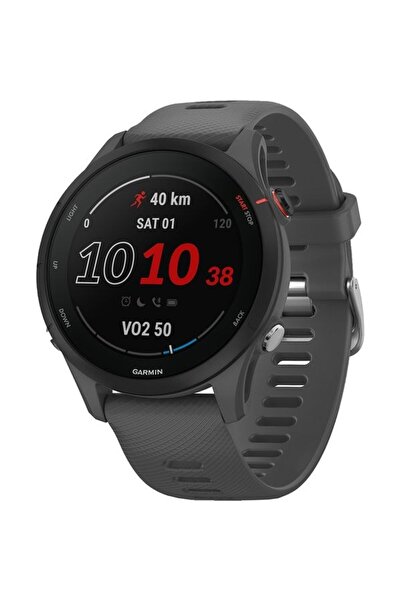 Garmin Smartwatch Forerunner 255 46mm, GPS, Android/iOS, silicon, Slate Gray