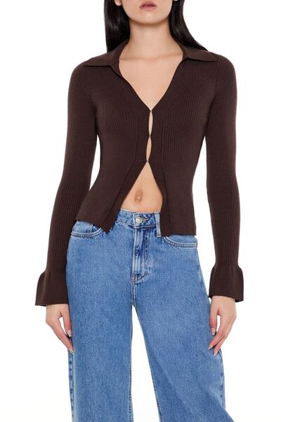 Forever 21 Polo Yaka Hırka