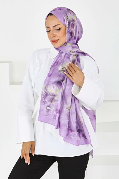 Modamızbu Flower Serisi Lotus Desenli Şal