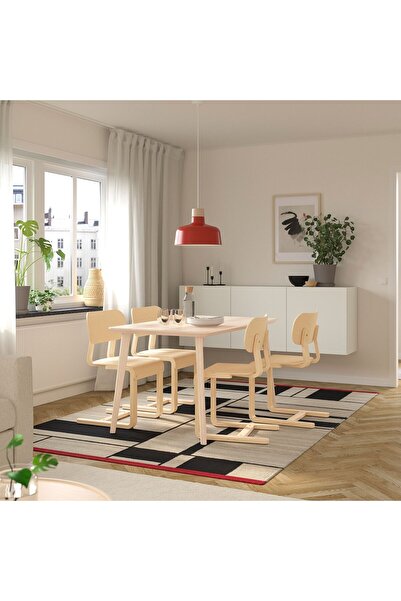 IKEA ahşap sandalye, huş