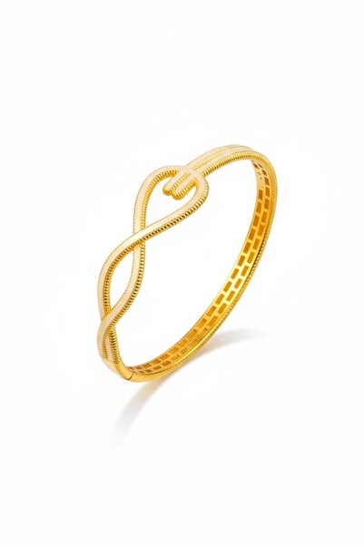 Çgk Çiğdem Gürel Kuyumculuk Sonsuzluk Altın Kelepçe Bilezik