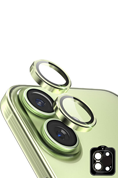 Evax (Safir) iPhone 17 Uyumlu Kolay Kurulum Aparatlı Alüminyum Çerçeveli 9H C...