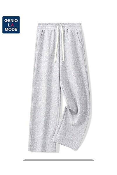 BERYY MODA Gri Kadın Baggy Battal Büyük Beden Spor Giyim Kaliteli Bol Kesim Esnek Rahat Kumaş Eşofman Altı237