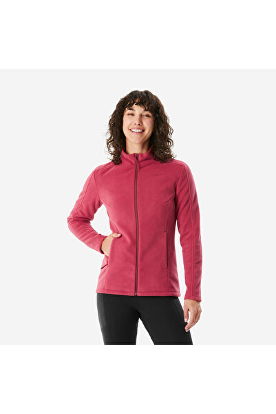 Decathlon Quechua Women's Outdoor Fleece Jacket - Pink - Mh500