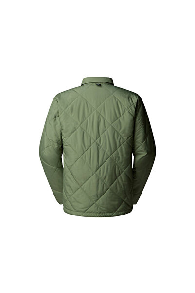 THE NORTH FACE M Afterburner Insulated Flannel Erkek Outdoor Ceketi (Çift Tafaflı) NF0A82V3EXF1 Yeşi