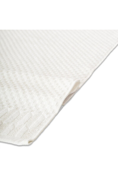 Altınbaşak Vera 100% Cotton 2-Piece Hand Towel Set 50 X 90 Ecru