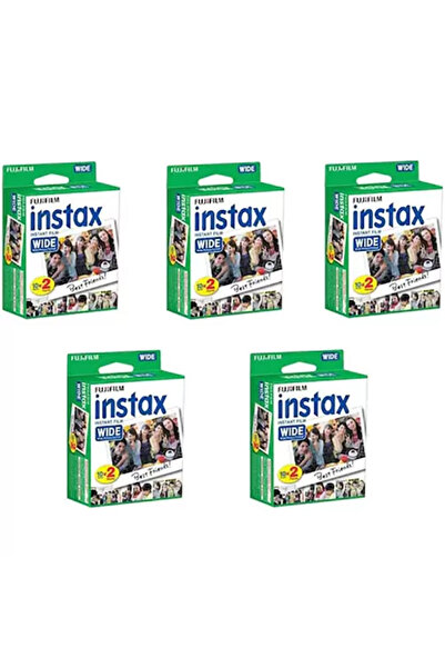 Fujifilm Pachet de filme Instax Wide cu 100 de bucăți