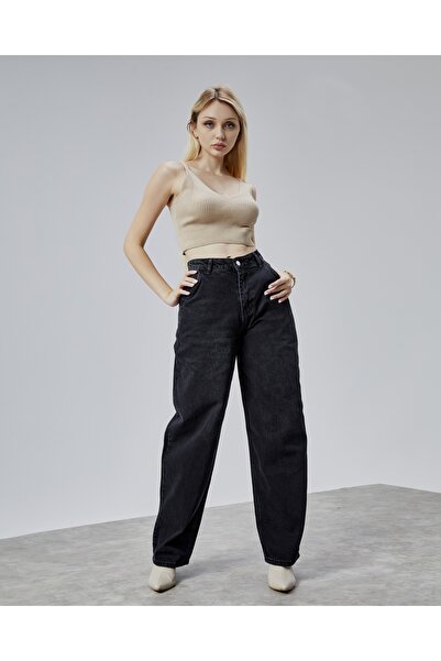 BEJNA Γυναικείο παντελόνι τζιν σκατερ