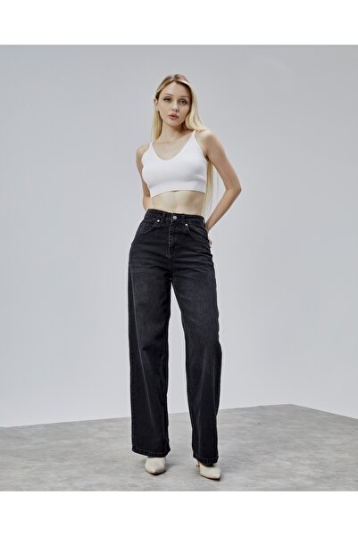 BEJNA Γυναικείο φαρδύ τζιν