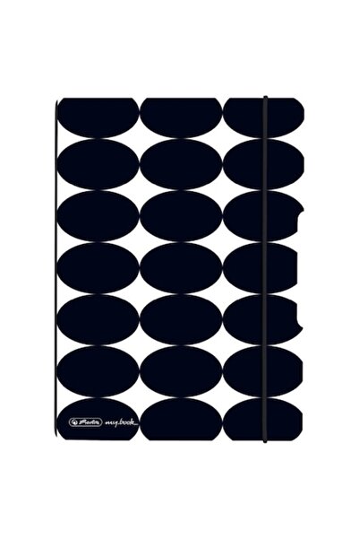 Herlitz A5 notebook, 40 sheets, 80 g/m2, dotted, My.Book Flex, Just Black