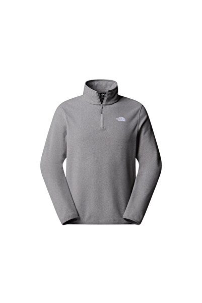 THE NORTH FACE M Glacier Fleece 1/4 Zip Jacket Women's Outdoor Parka Nf0A8D0Qcqi1 Gray