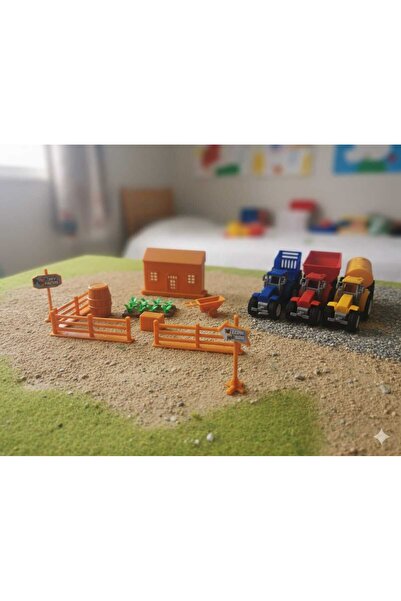 GÜVEN DTM مجموعة المزرعة الكبيرة مع 3 جرارات وملحقاتها