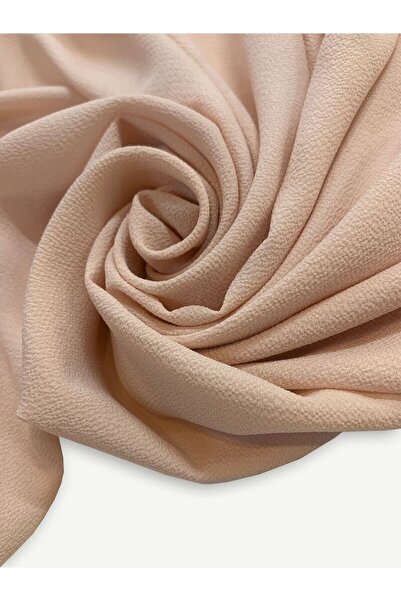 Yiğit Kumaş Kobe Crepe Fabric Thin Salmon Color