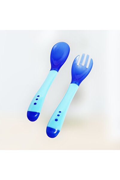 Little Leap Heat Sensing Spoon & Fork