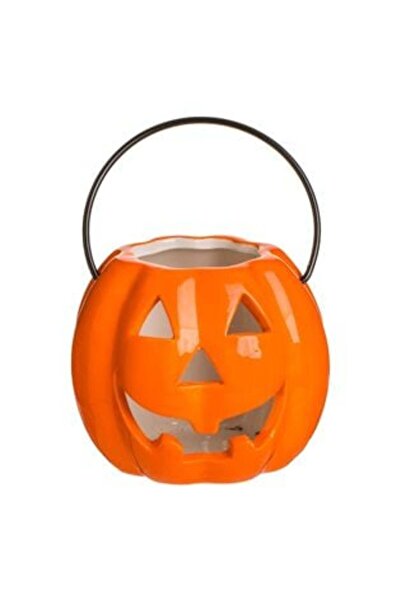 SHOPIENS Coș decorativ de dovleac de Halloween