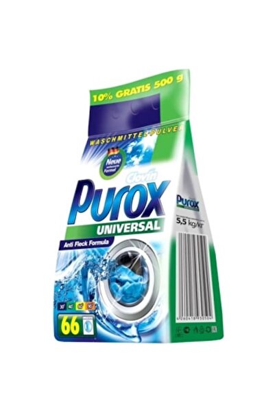 Purox Detergent universal, Purox, 5,5 kg, 66 spălări