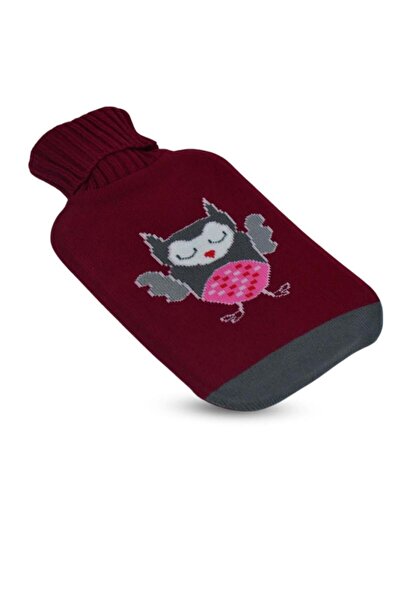 Generic A water bottle lined with soft fur and another type with wool for warmth, relaxation and effective heat therapy.