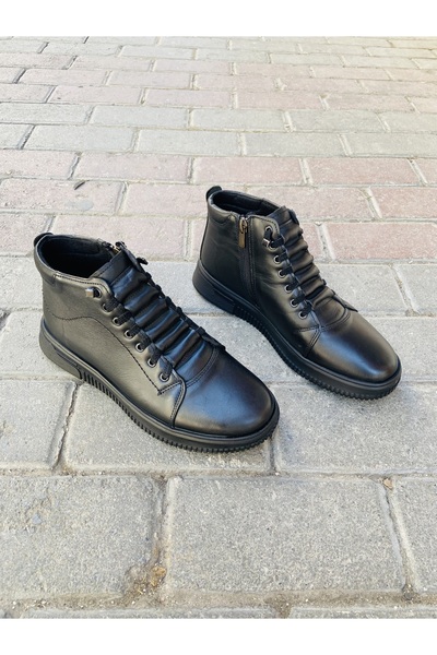 oflamaz Erkek Bot %100 Hakiki Deri Yeni Model Rahat Şık