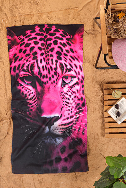 Mossyna Bamboo and Cotton Printed Beach Towel 75*150 cm
