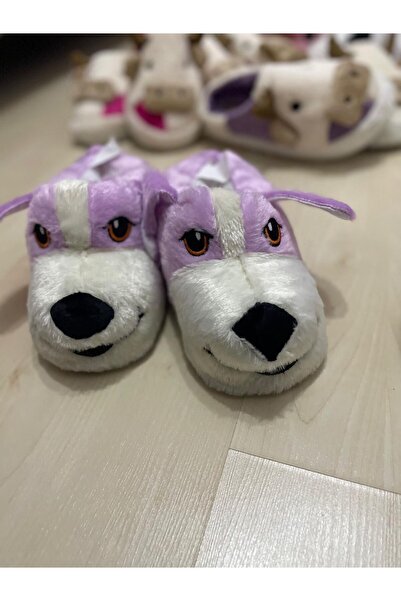 kuru Sevimli Figürlü Pofidik Ev Botu Panduf – Sıcacık ve Kaymaz Tabanlı