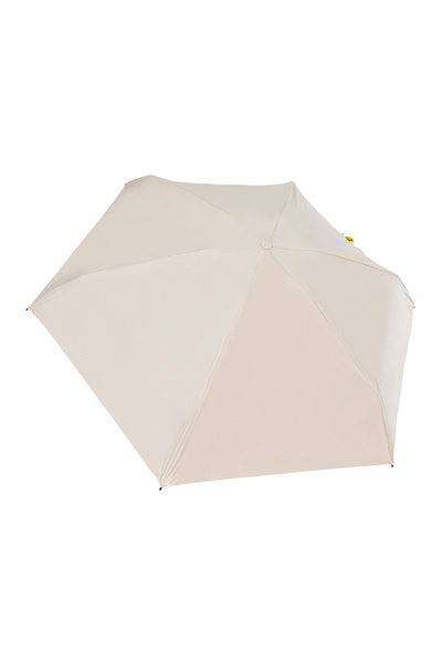 Wexta Çanta Boy UV 50 Kapsül Düz Renk 50 cm Şemsiye Kremrengi Taş Rengi