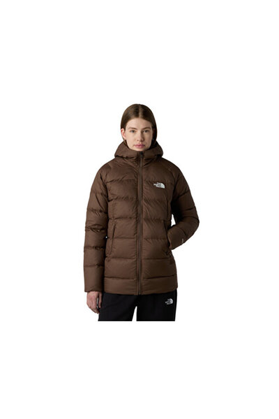 THE NORTH FACE W Hyalite down Parka Women's Outdoor Parka (600 Fill Power Goose down) Nf0A8E741Oi1 Brown