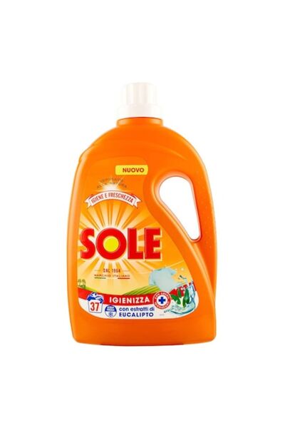 Sole Detergent Liquid Sanitizer Eucalyptus Extract, 37 Washes, 1.85L