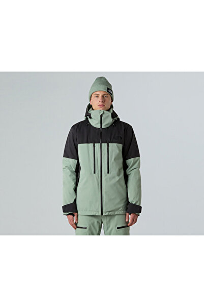 THE NORTH FACE M Chakal Jacket Erkek Outdoor Kayak Montu NF0A87Y6D5N1 Yeşil