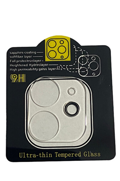 OEM Folie sticla premium, pentru iPhone 11, protectie camera spate, rezistenta 9H