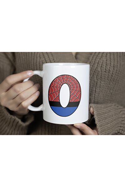 Beramussa كوب سبايدر مان بحرف أولي، كوب بنمط سبايدر مان كهدية، كوب عيد ميلاد