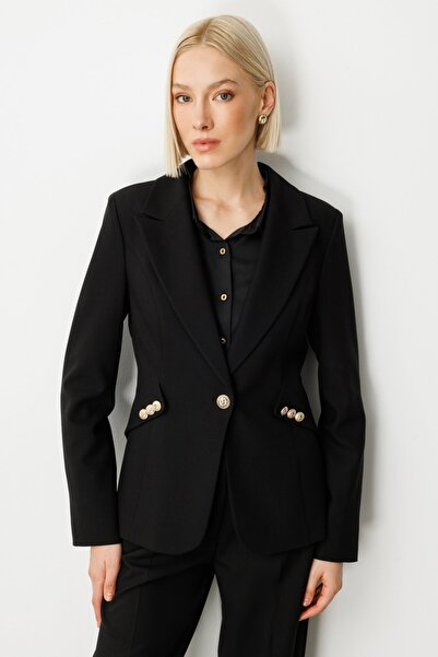 Ekol Omzu Padded Jacket with Button Accessories