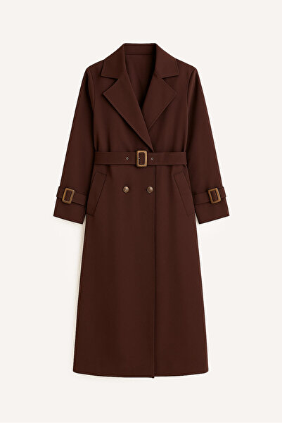 Touché Privé OVERSIZE TRENCH COAT ΜΕ ΛΕΠΤΟΜΕΡΕΙΑ ΠΟΡΠΗ