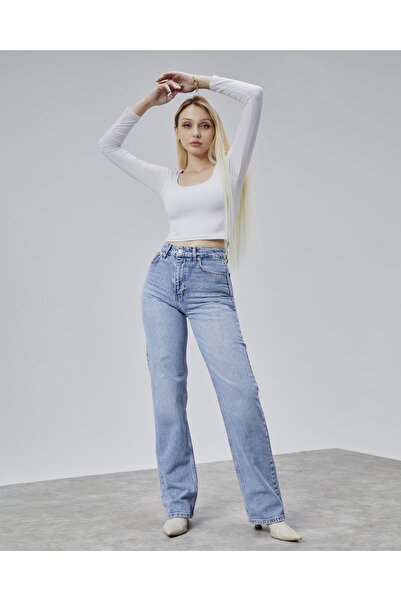 BEJNA Women's Straight Fit Jean