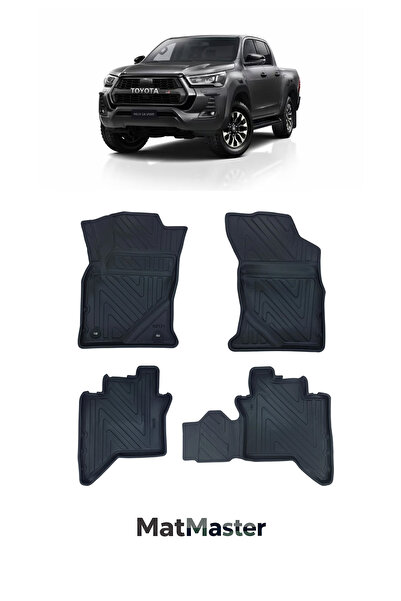 MatMaster Toyota Hilux 2025 Model 5d Premium Ekstra Havuzlu Paspas