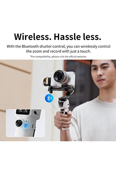 ZHIYUN Crane-M3S Combo 3-Axis Handheld Gimbal Stabilizer for Mirrorless Camera Smartphone Action Cam