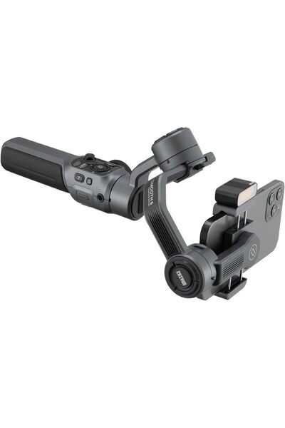 ZHIYUN Smooth 5 Combo w/Magnetic Fill Light, Carrying Bag & Tripod, Professional 3-Axis Handheld Gim