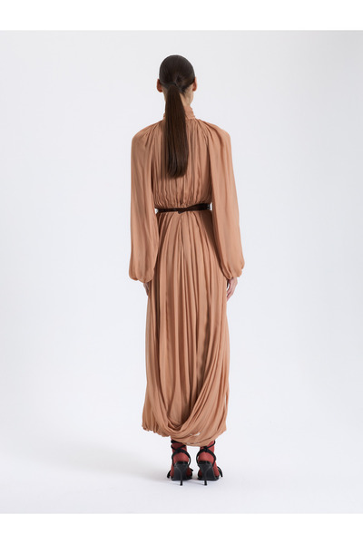 BAQA Somon Drapeli Uzun Elbise